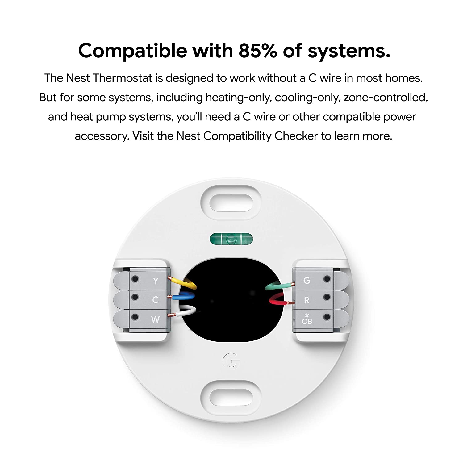 Google Nest Thermostat - Smart Thermostat for Home - Programmable Wifi Thermostat - Snow...