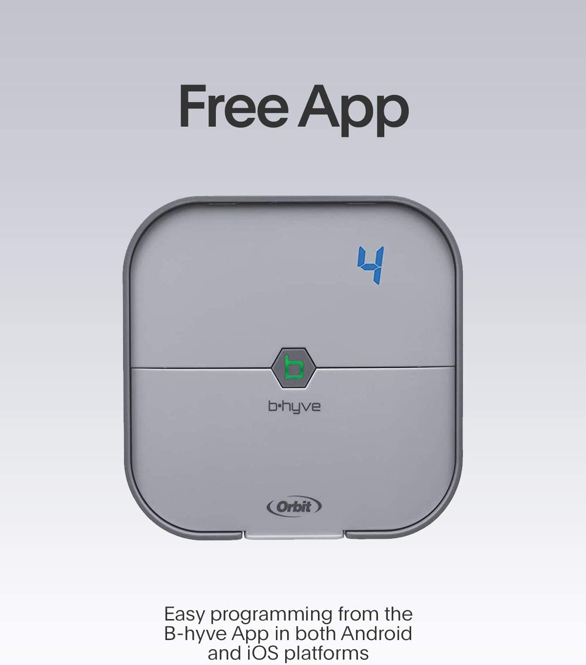 Orbit B-hyve 4-Zone Smart Indoor Sprinkler Controller...