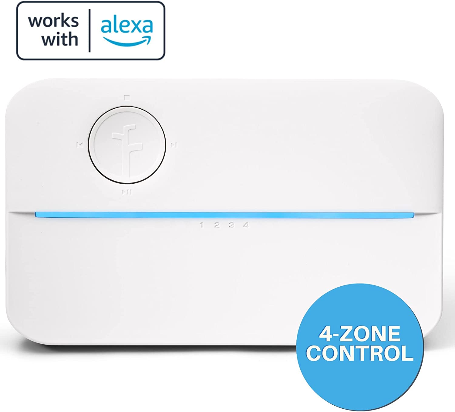 Rachio 3: 8 Zone Smart Sprinkler Controller (Simple Automated Scheduling + Local Weather Intelligence. Save Water w/ Rain, Freeze & Wind Skip), App Enabled, Works w/ Alexa, Fast & Easy Install...