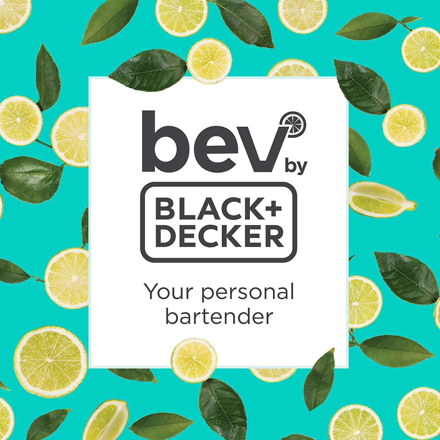 bev by BLACK+DECKER Cocktail Maker Machine and Drink Maker for Bartesian capsules (BEHB101)