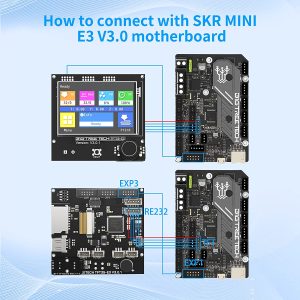 BIGTREETECH TFT35 SPI V2.1 Touch Screen Display Smart Controller Panel Use with CB1 Support Klipper Firmware Compatible with BTT Manta E3EZ Manta M8P Manta M4P Manta M5P
