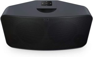 Bluesound Pulse 2i Wireless Multi-Room Smart Speaker with Bluetooth - Black - Compatible with Alexa and Siri