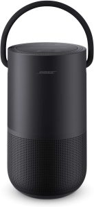 Bose Portable Smart Speaker — Wireless Bluetooth Speaker with Alexa Voice Control Built-In, Silver & Portable Home Speaker Charging Cradle, Silver