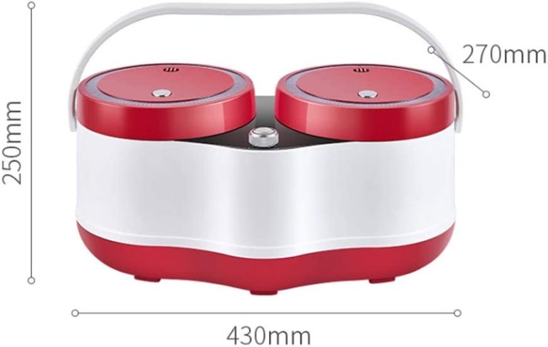 CZDYUF 700w Household Smart Mini Rice Cooker Automatic 2L*2 Double Bile Appointment Multi-function Pot Two Pots Electric Cookware
