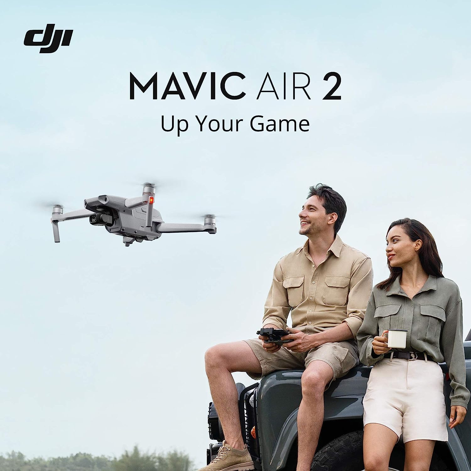 DJI Mavic Air 2 Fly More Combo with DJI Smart Controller - Drone Quadcopter UAV with 48MP Camera 4K Video 1/2