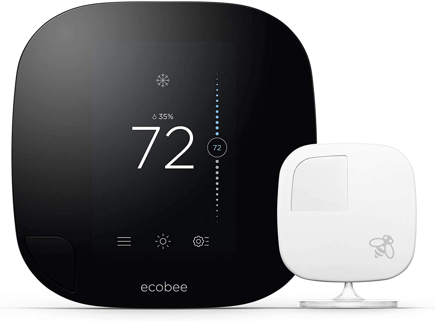 ecobee Inc. EB-STATe3-02 Smart WiFi Thermostat with Room Sensor (Certified Refurbished)