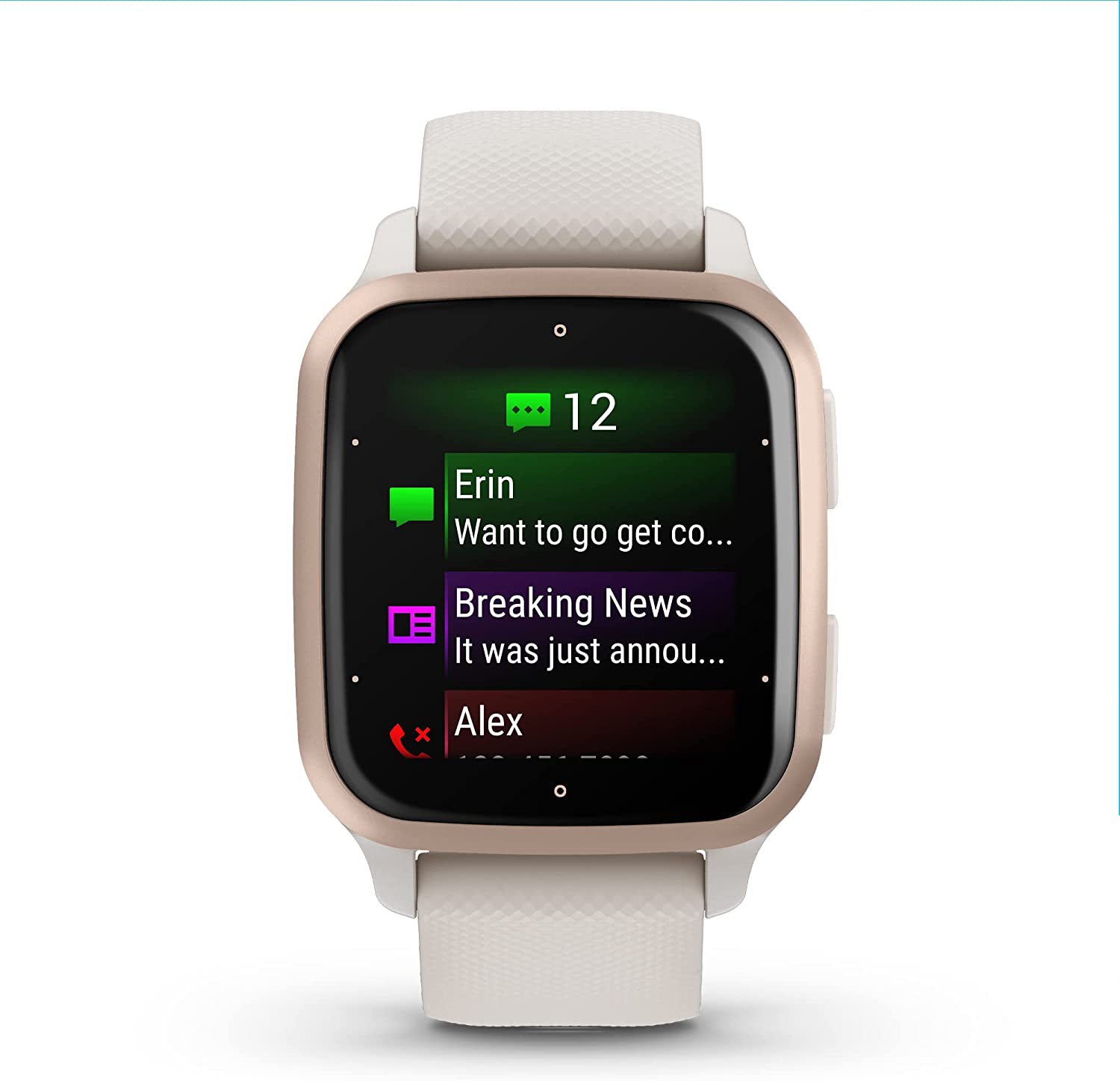 Garmin Venu® Sq 2 GPS Smartwatch, All-Day Health Monitoring, Long-Lasting Battery Life, AMOLED Display, Slate and Shadow Gray