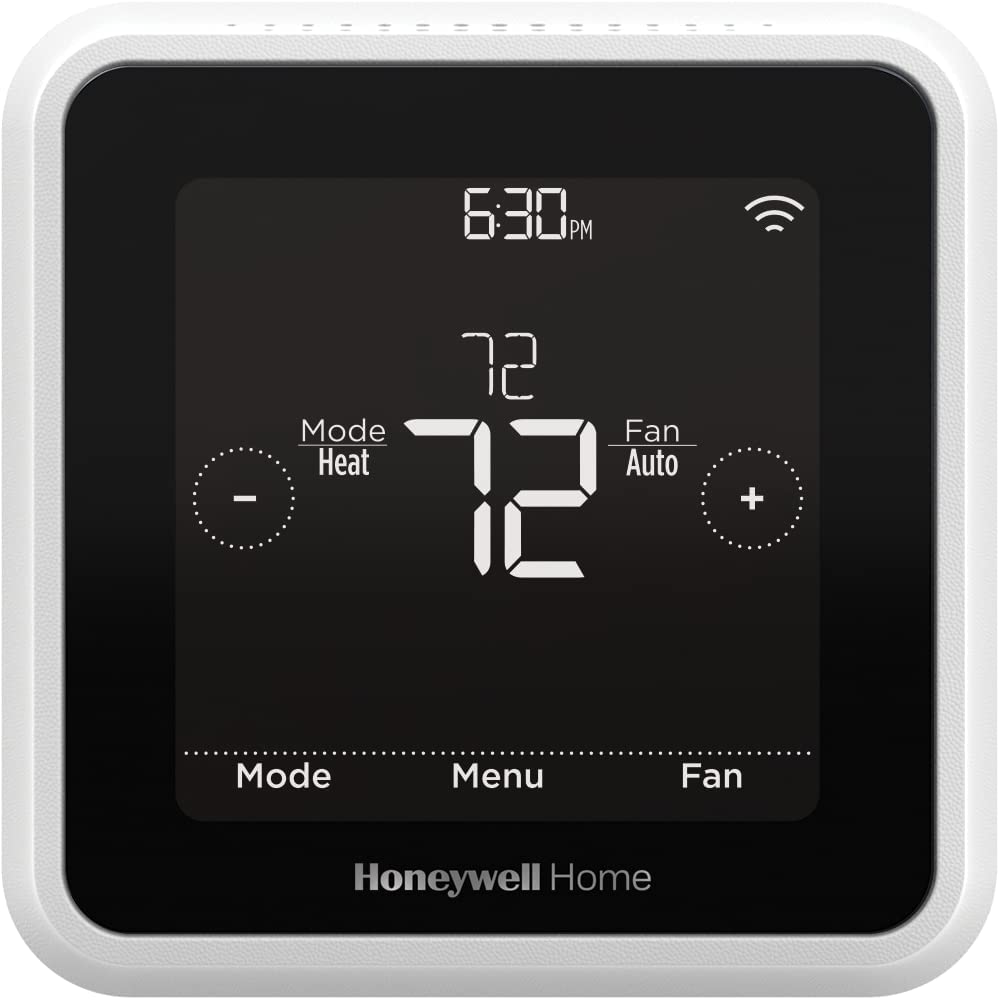 Honeywell Home RCHT8610WF T5 Smart Thermostat Energy Star Wi-Fi Programmable Touchscreen Alexa Ready - C-Wire Required
