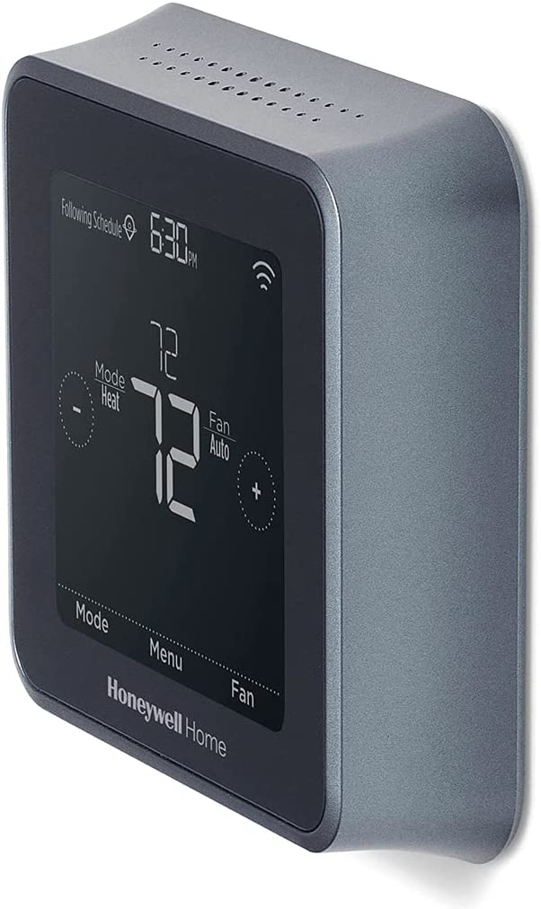 Honeywell Home RCHT8610WF T5 Smart Thermostat Energy Star Wi-Fi Programmable Touchscreen Alexa Ready - C-Wire Required