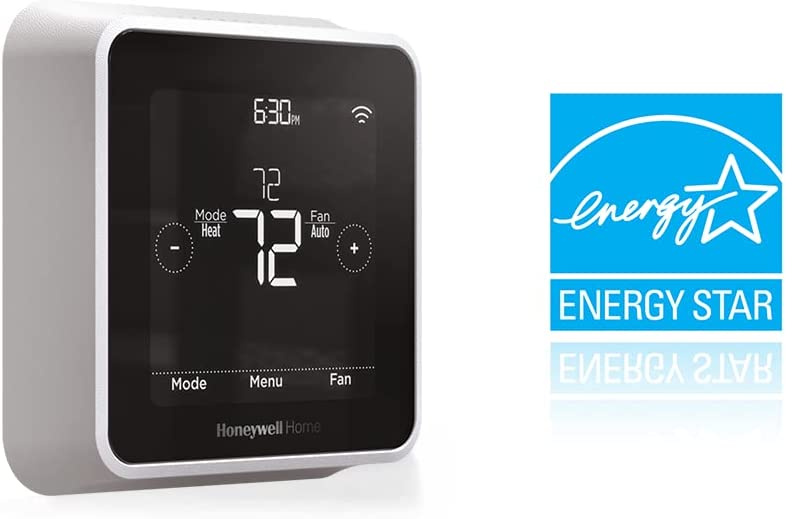 Honeywell Home RCHT8610WF T5 Smart Thermostat Energy Star Wi-Fi Programmable Touchscreen Alexa Ready - C-Wire Required