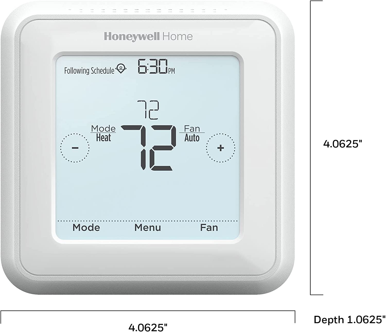 Honeywell Home RENEWRTH8560D 7-Day Programmable Touchscreen Thermosat (Renewed)