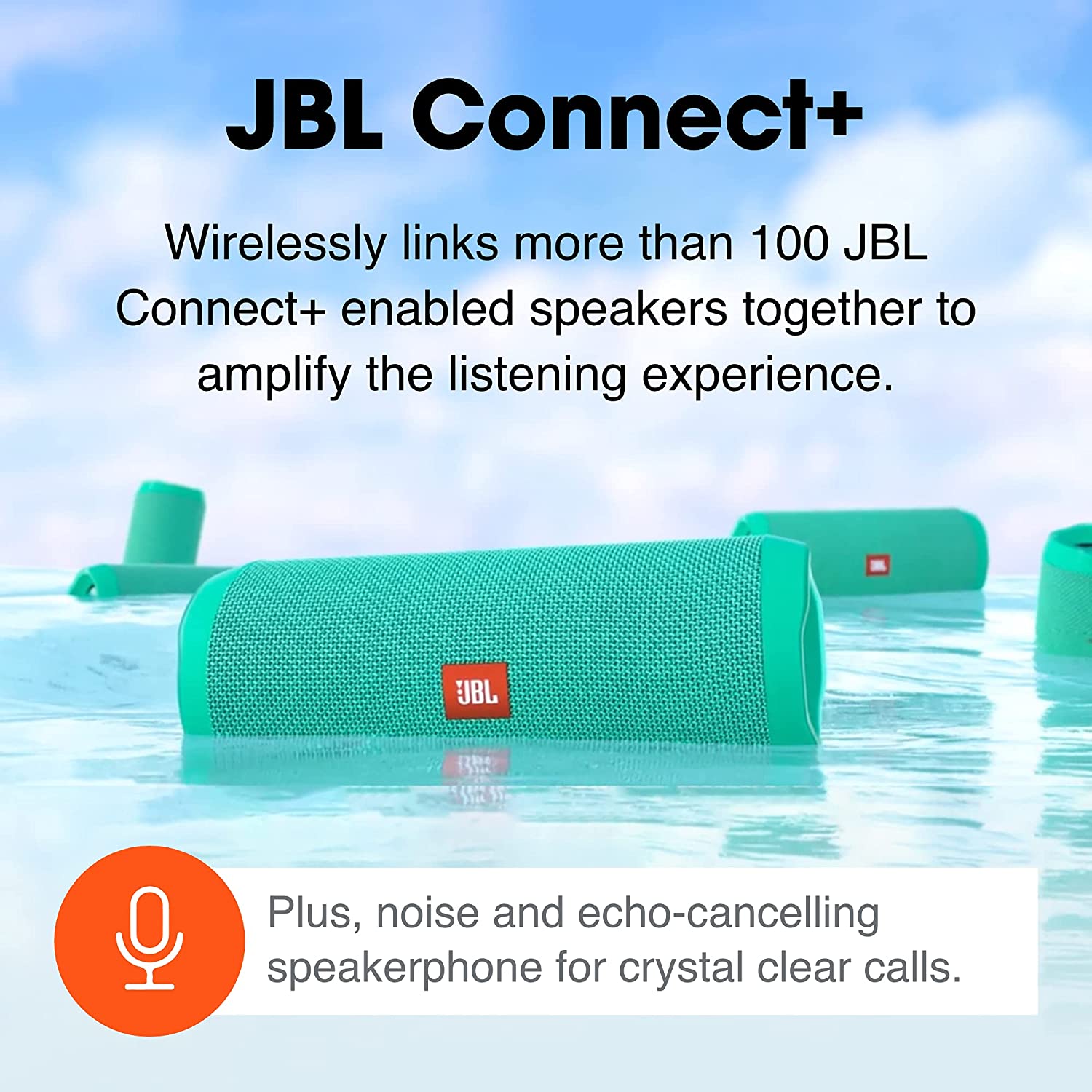 JBL Flip 4, Black - Waterproof, Portable & Durable Bluetooth Speaker - Up to 12 Hours of Wireless Streaming - Includes Noise-Cancelling Speakerphone, Voice Assistant & JBL Connect+