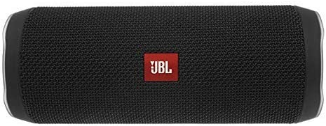 JBL Flip 4, Black - Waterproof, Portable & Durable Bluetooth Speaker - Up to 12 Hours of Wireless Streaming - Includes Noise-Cancelling Speakerphone, Voice Assistant & JBL Connect+