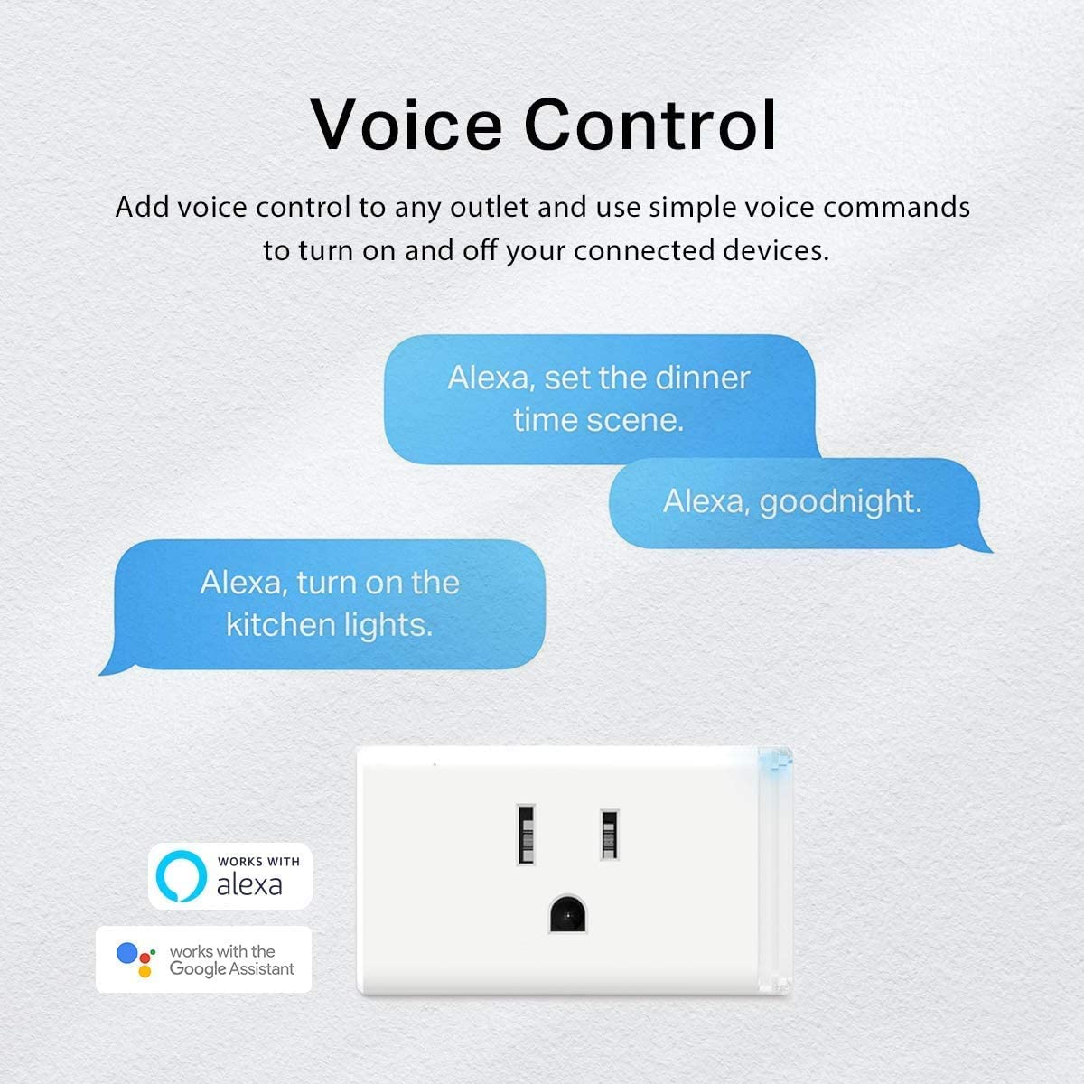 Kasa Smart Plug Mini 15A, Apple HomeKit Supported, Smart Outlet Works with Siri, Alexa & Google Home, No Hub Required, UL Certified, App Control, Scheduling, Timer, 2.4G WiFi Only, 4-Pack (EP25P4)