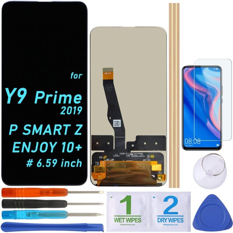 LCD Screen Replacement Touch Display Digitizer Assembly for Huawei Y9 Prime 2019 | Enjoy 10 Plus | P Smart Z STK-L21 STK-L22 STK-LX3 STK-LX1 6.59“ (Not for Huawei Y9 2019)