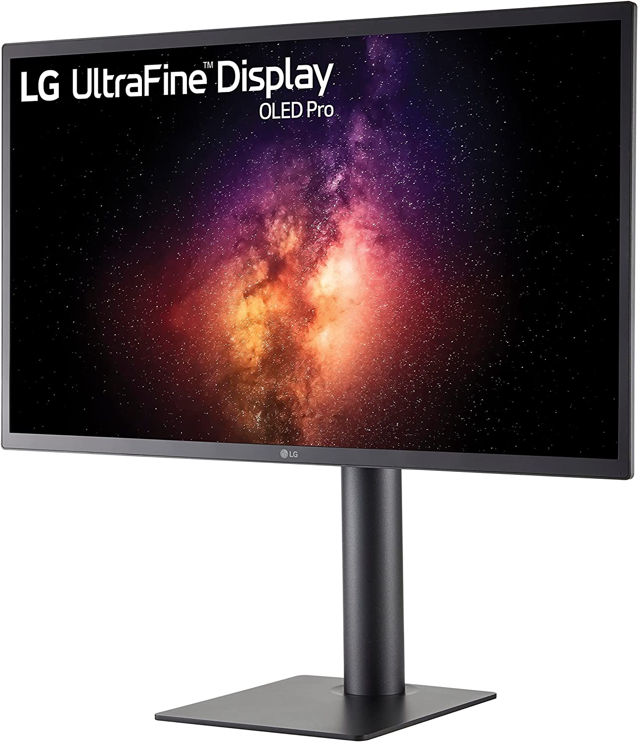 LG 27EP950-B 27” Ultrafine UHD (3840 x 2160) OLED Pro Display with Adobe RBG / DCI-P3 99%, VESA Display HDR 400 True Black, 1M:1 Contrast Ratio and Tilt/Height/Pivot Adjustable Stand - Black