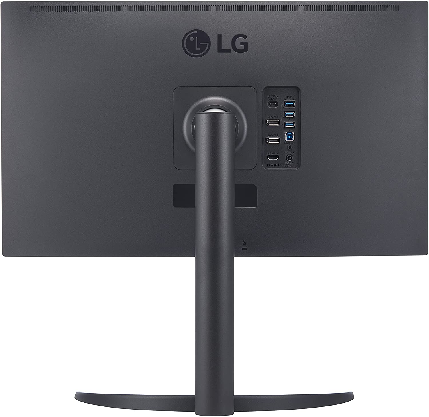 LG 27EP950-B 27” Ultrafine UHD (3840 x 2160) OLED Pro Display with Adobe RBG / DCI-P3 99%, VESA Display HDR 400 True Black, 1M:1 Contrast Ratio and Tilt/Height/Pivot Adjustable Stand - Black