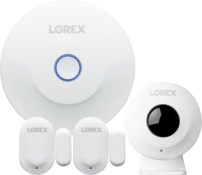 Lorex Home Security Smart Sensor Starter Kit, Motion Detection and Window or Door Alarm System, Includes 1 Sensor Hub, 1 PIR (Passive Infrared) Motion Sensor, and 2 Window/Door Sensor