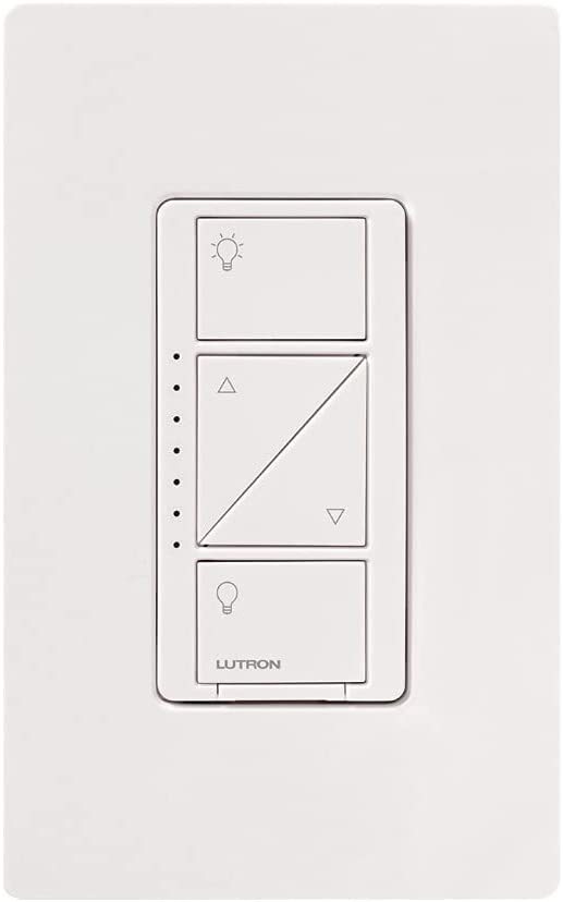 Lutron Caséta Wireless Smart Lighting Dimmer Switch for Wall and Ceiling Lights | PD-6WCL-WH-3-A | White (3-Pack)