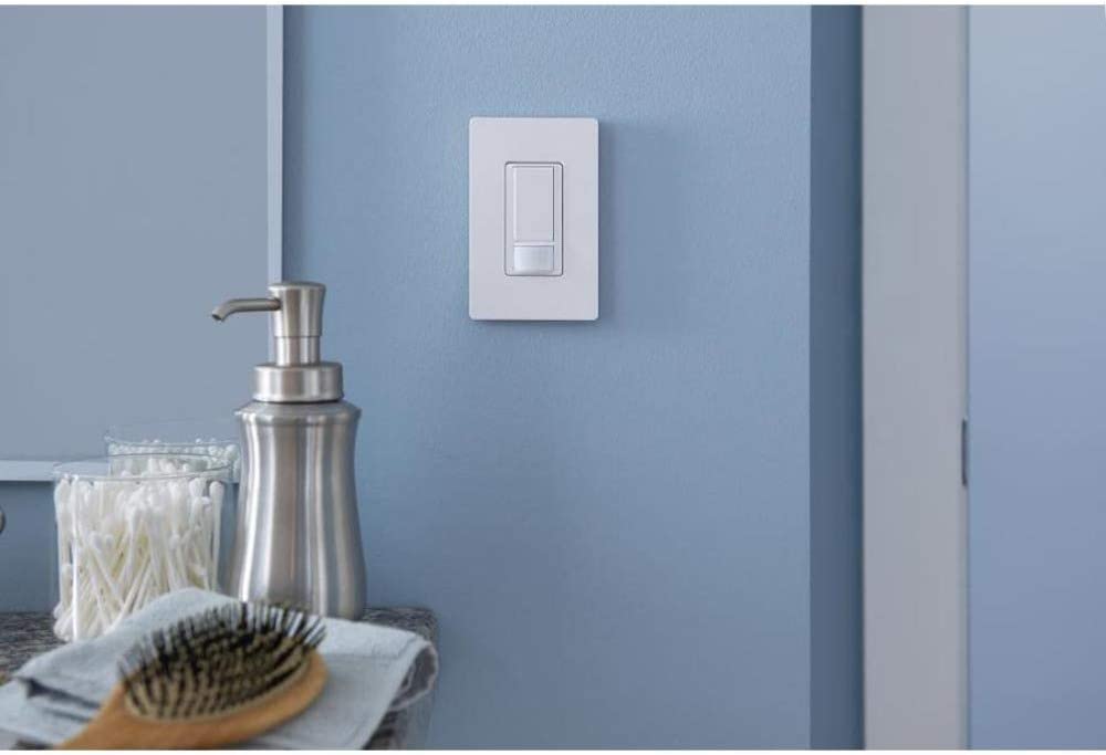 Lutron Maestro Motion Sensor Switch | 5 Amp, Single-Pole/Multi-Location | MS-OPS5M-AL, Almond