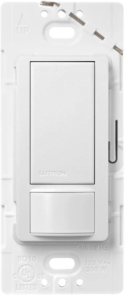 Lutron Maestro Motion Sensor Switch | 5 Amp, Single-Pole/Multi-Location | MS-OPS5M-AL, Almond