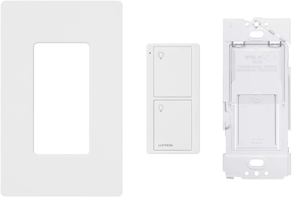Lutron PJ2-2B-GWH-L01-3 White Pico Remote for Caseta Smart Home Switch (3 Pack) | PJ2-2B-GWH-L01, 3 Count