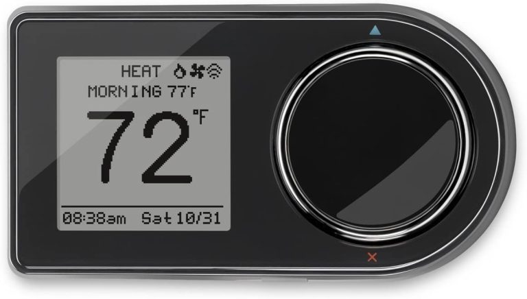 Lux Products GEO-BL Wi-Fi Thermostat, Black