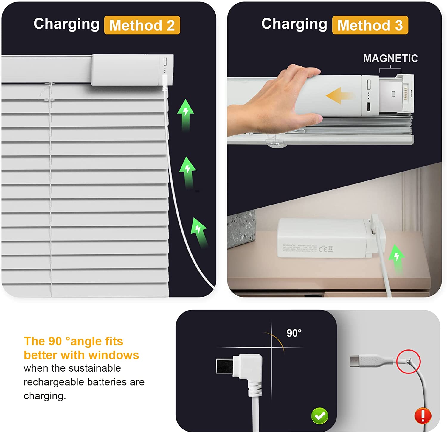 Motorized Venetian Blinds Smart Blinds with Remote Control Horizontal Automatic Blinds Electric Blinds Wireless Light Filtering for Windows Compatible with Google Alexa, White 31