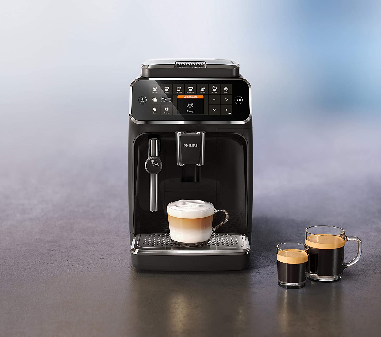 PHILIPS Kitchen Appliances EP4321/54 Espresso Machine, One Size, Black