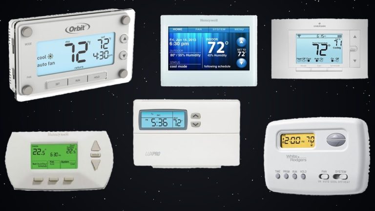 Programmable Thermostat, 5-2 Day Settings, Smart Response