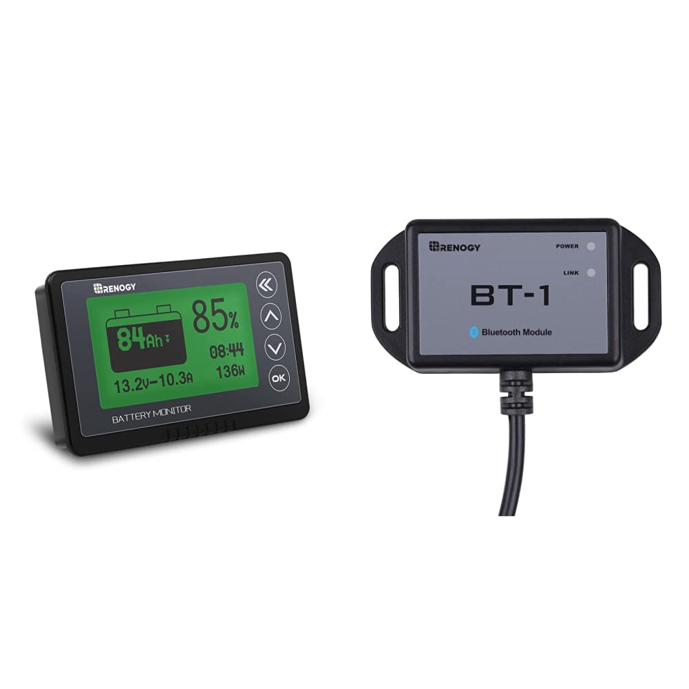 Renogy Monitoring Screen for Smart Lithium Battery Series