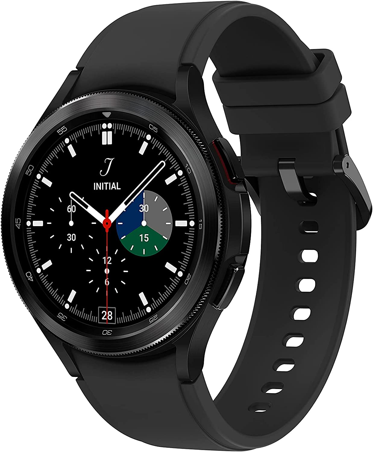 SAMSUNG Galaxy Watch 4 LTE 46mm Smartwatch with ECG Monitor Tracker for Health, Fitness, Running, Sleep Cycles, GPS Fall Detection, LTE, US Version, Black