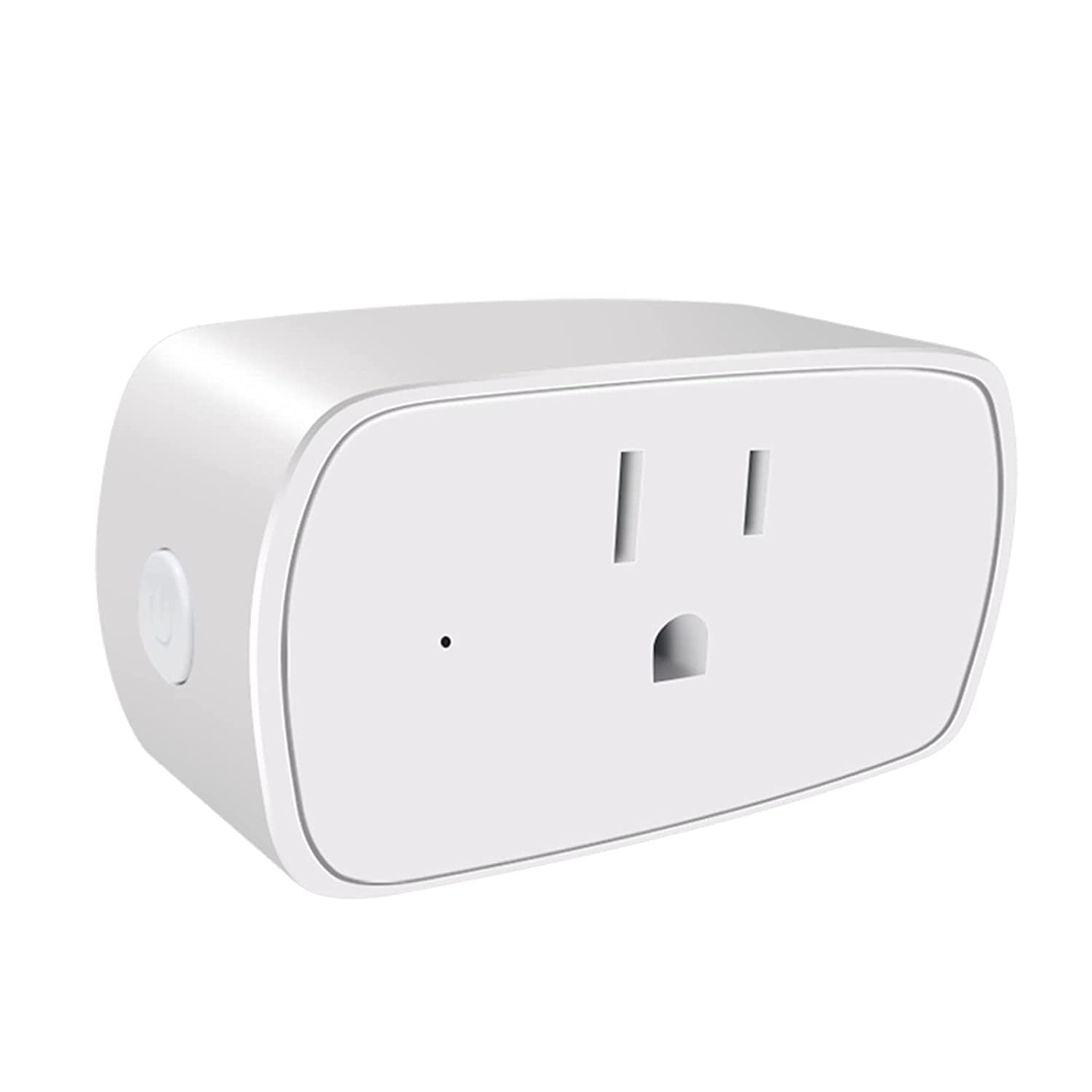 Smart Plug, Smart Outlet Plug That Work with Alexa, Echo, Google Home & Smartthings, Smart Socket with Remote Control & Timer Function, 2.4Ghz WiFi Only, No Hub Required