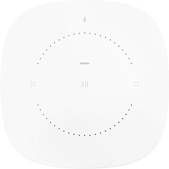 Sonos One (Gen 2) - Voice Controlled Smart Speaker with Amazon Alexa Built-In - White (Renewed)