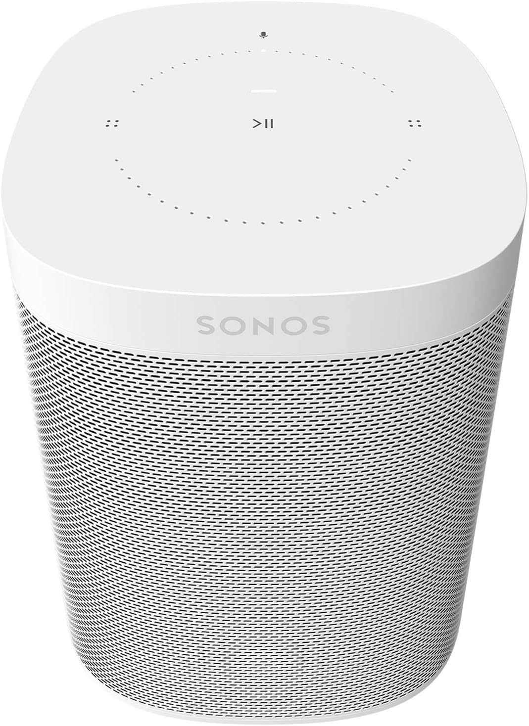 Sonos One (Gen 2) - Voice Controlled Smart Speaker with Amazon Alexa Built-In - White (Renewed)