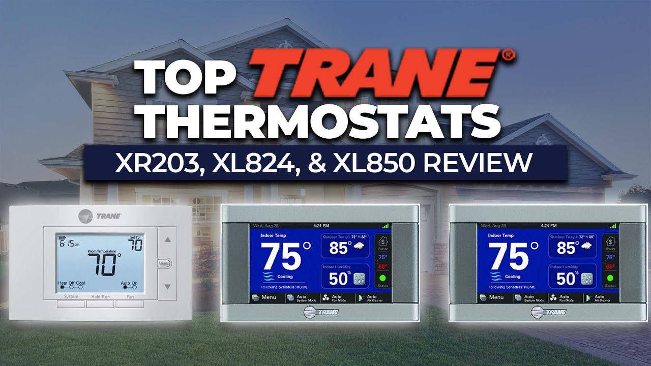 Trane XL824 Programmable Comfort Control Wi-Fi Thermostat