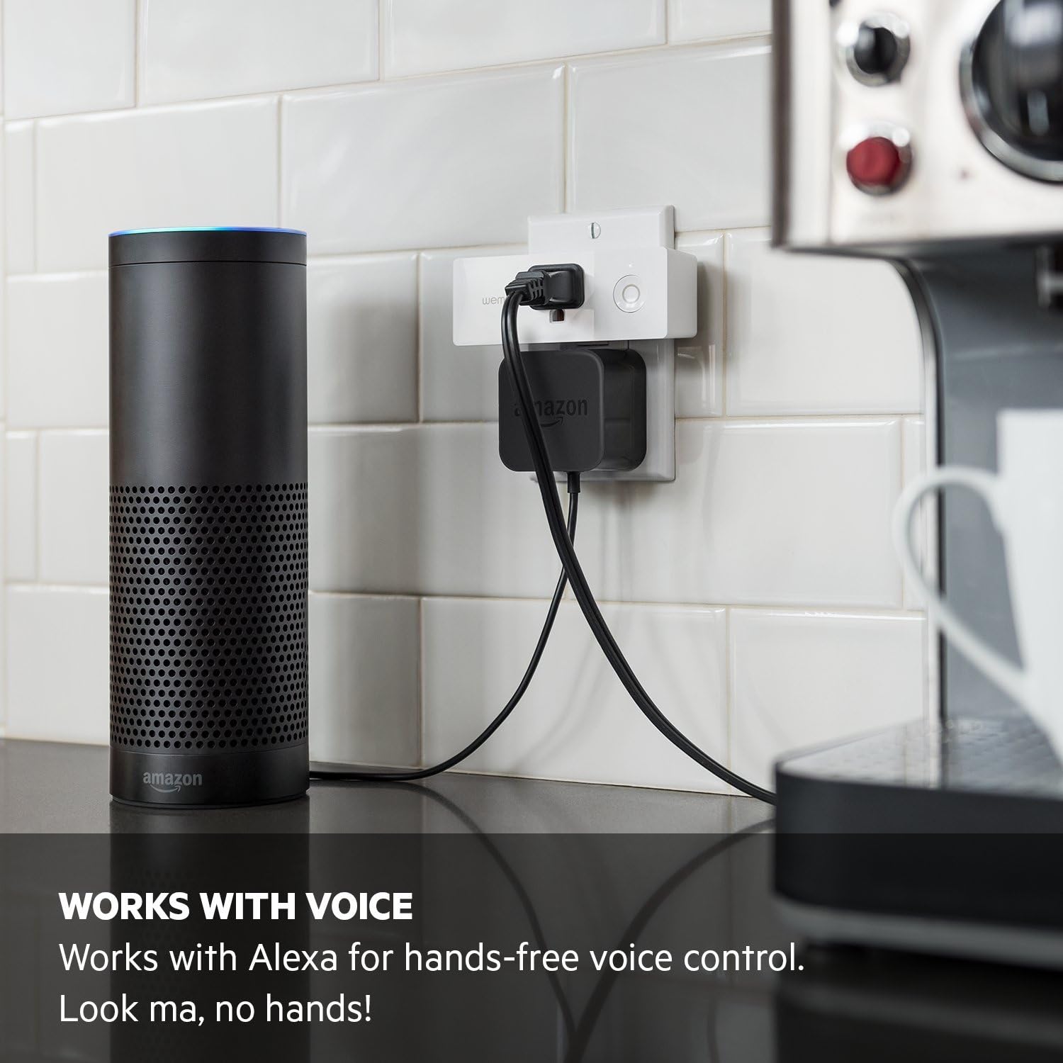 Wemo Mini Smart Plug, WiFi Enabled, Works with Alexa, Google Assistant & Apple HomeKit