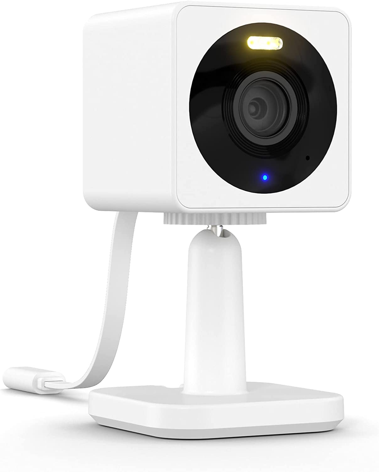 WYZE Cam OG Security Camera, Indoor/Outdoor, 1080p HD Wi-Fi Security Camera with Color Night Vision, Built-in Spotlight, Motion Detection, 2-Way Audio, Compatible with Alexa & Google Assistant, White