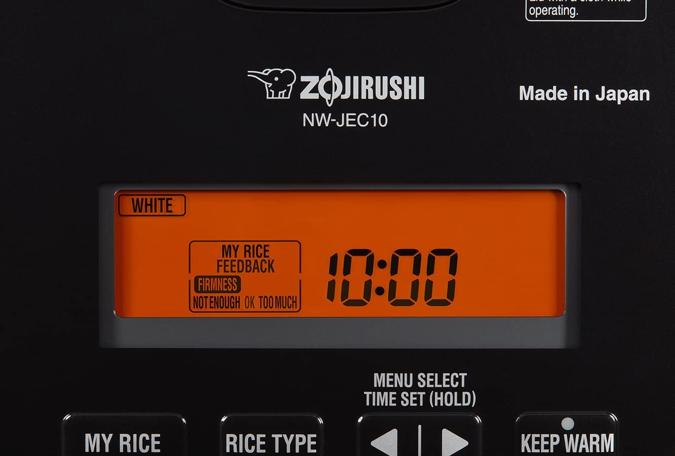 Zojirushi NW-JEC18BA Pressure Induction Heating (IH) Rice Cooker & Warmer, 10-Cup, Made in Japan