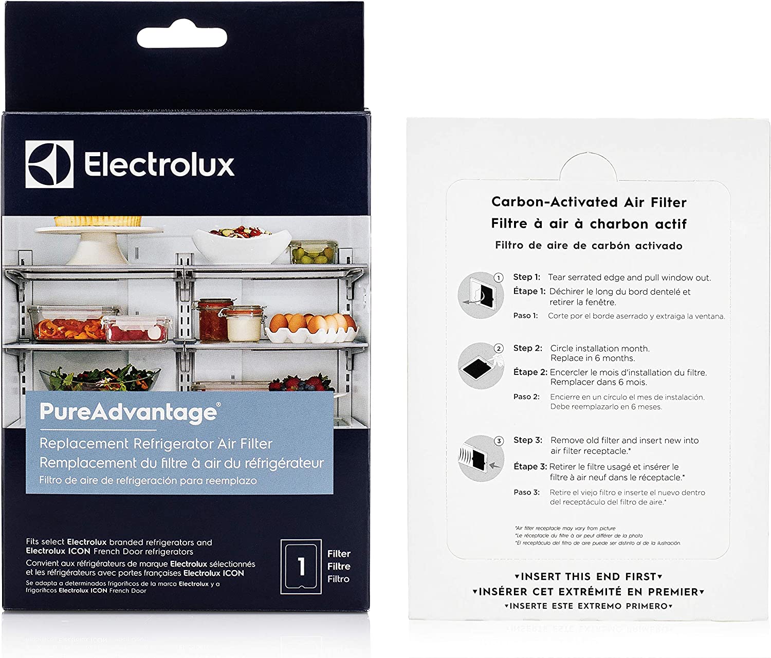Electrolux EWF02 Pure Advantage Ultra Water Filter, 1, White