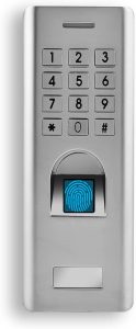 Fingerprint Access Control, Electronic Smart Metal Fingerprint Lock Door Access Control System Biometric Fingerprint Unlock Security Entry Machine for Home Office