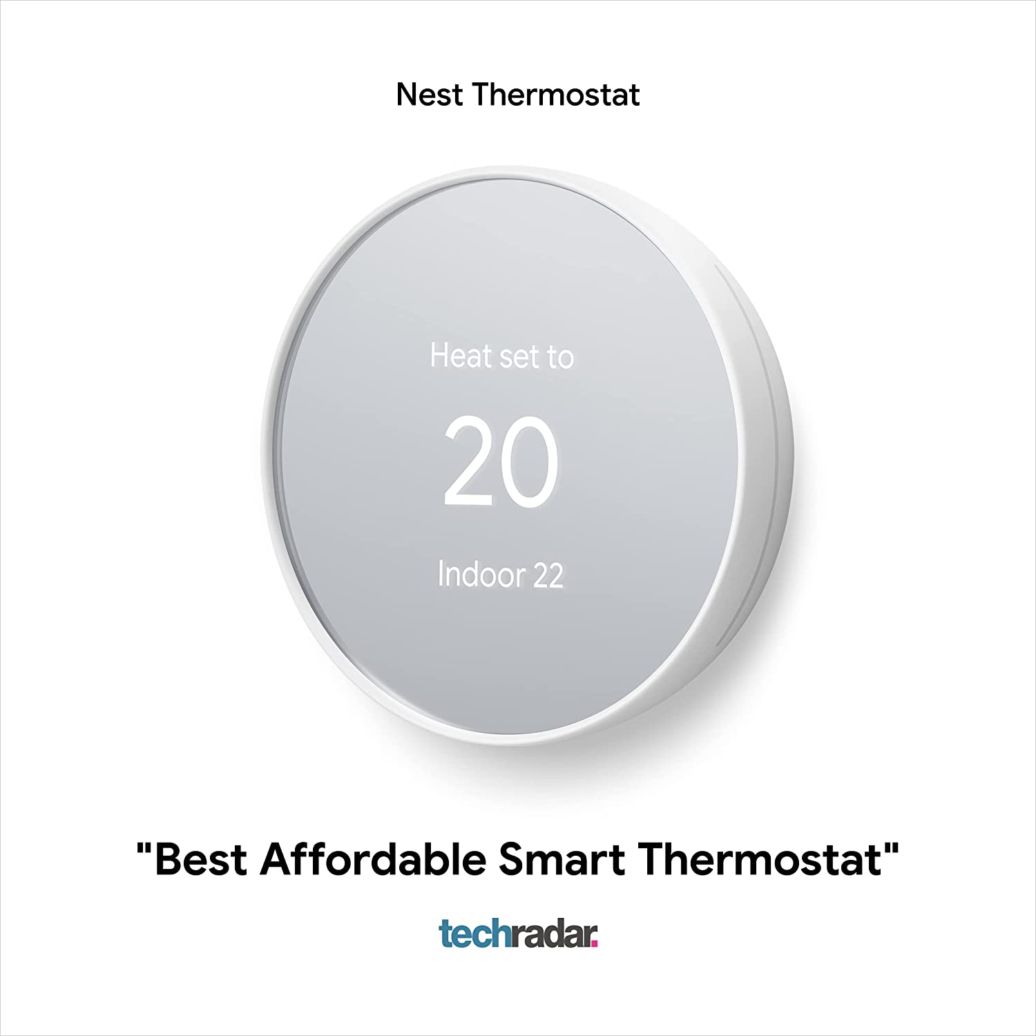 Google Nest Thermostat - Smart Thermostat for Home - Programmable Wifi Thermostat - Charcoal