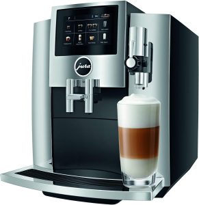 Jura S8 Automatic Coffee Machine 64 oz, Moonlight Silver