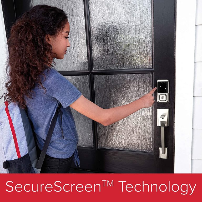 Kwikset Halo Wi-Fi Smart Door Lock, Keyless Entry Electronic Touchscreen Deadbolt With SmartKey Security, No Hub Required App Remote Control, Venetian Bronze
