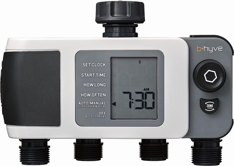 Orbit 24634 B-hyve XD 3 Sprinkler, Add-On Bluetooth Timer, 4 Ports