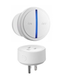 Zoiinet Smart Plug Switch, 2.4G WiFi Outlet, Compatible with Alexa, Google Home, Smart Life & IFTTT APP, Voice Control & Timer, Magnetic Suction & Removable, No Hub Needed, Programmable