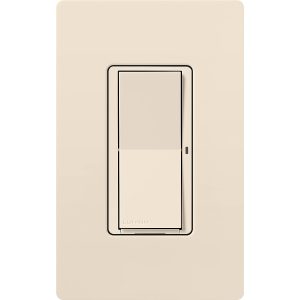 Lutron Claro Smart Switch for Caseta Smart Lighting, for On/Off Control of Lights or Fans | Includes Wire Label Stickers | Neutral Wire Required | DVRF-5NSS-WH-R-2 | White (2-Pack)
