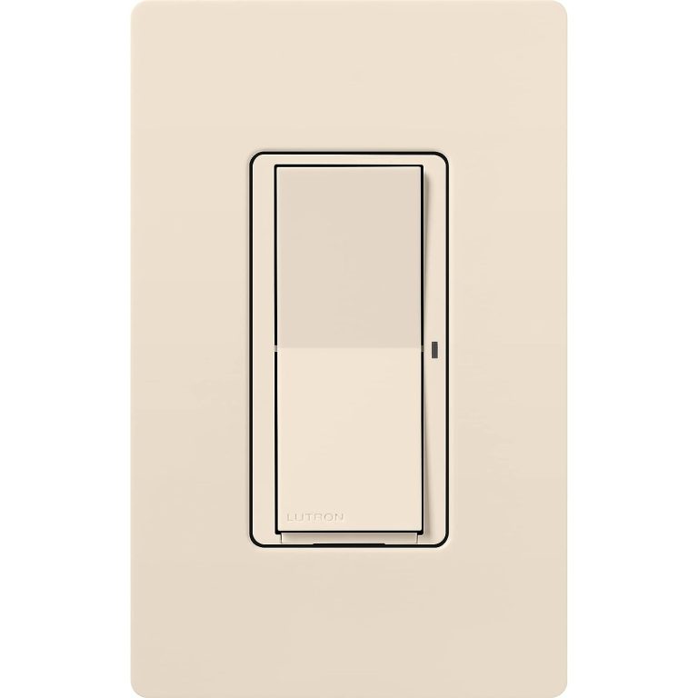 Lutron Claro Smart Switch for Caseta Smart Lighting, for On/Off Control of Lights or Fans | Includes Wire Label Stickers | Neutral Wire Required | DVRF-5NSS-WH-R-2 | White (2-Pack)