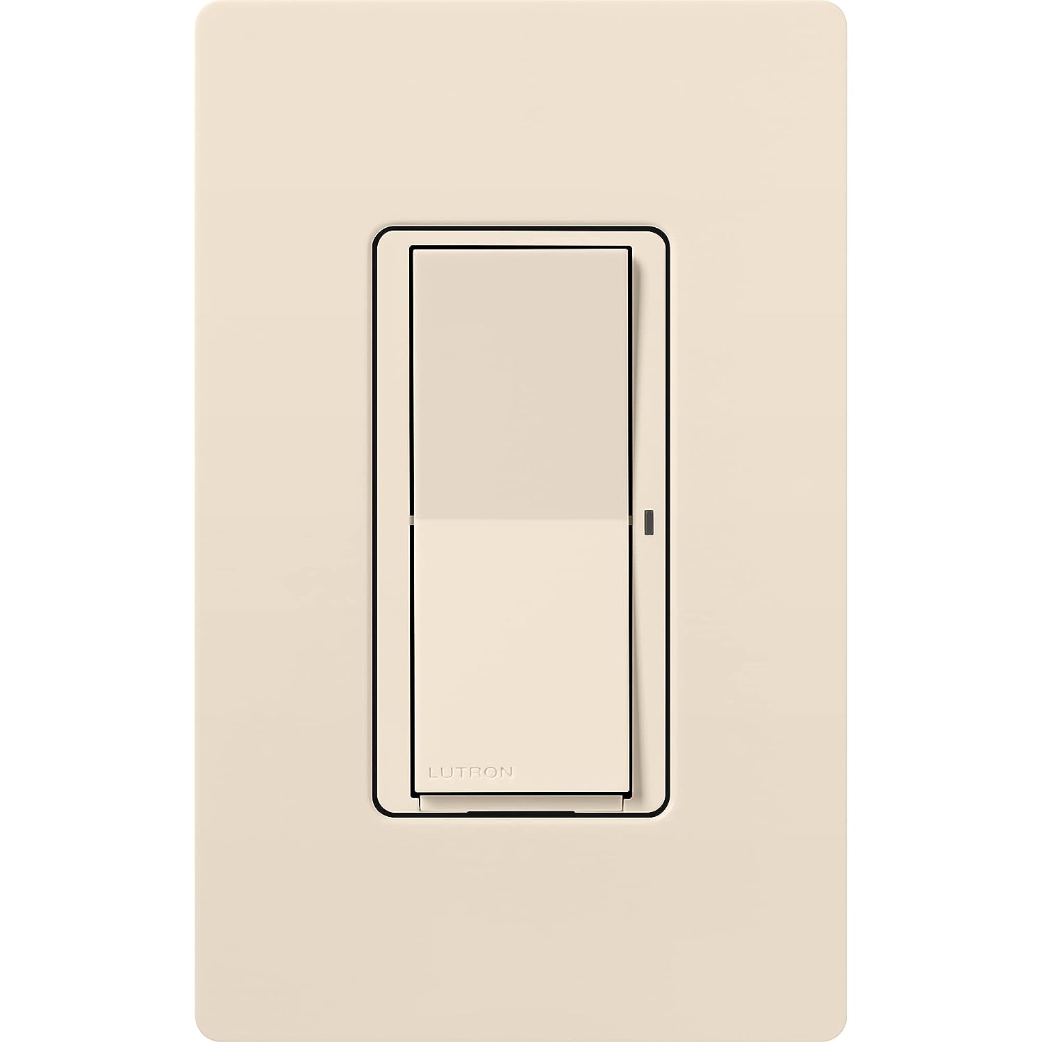 Lutron Claro Smart Switch for Caseta Smart Lighting, for On/Off Control of Lights or Fans | Includes Wire Label Stickers | Neutral Wire Required | DVRF-5NSS-WH-R-2 | White (2-Pack)