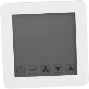 OSALADI Programmable Thermostat WiFi Thermostat Heating Appliance Smart Room Thermostat Floor Thermostat Liquid Crystal White Switch Digital Thermostat
